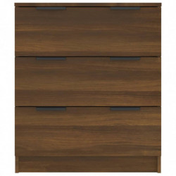 Sideboard Braun Eichen-Optik 60x30x70 cm Holzwerkstoff