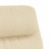 Relaxsessel Creme Stoff