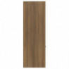 Lagerschrank Braun Eichen-Optik 60x29,5x90 cm