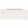 Bett mit Schubladen Weiß 90x190 cm 3FT Single