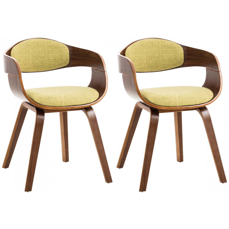 2er Set Stühle Kingston Stoff