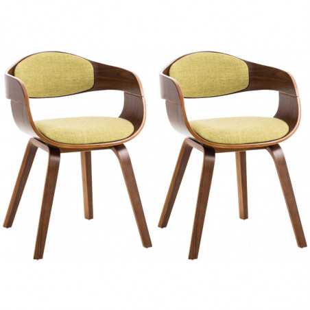 2er Set Stühle Kingston Stoff