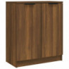 Sideboards 2 Stk. Braun Eichen-Optik 60x30x70 cm Holzwerkstoff