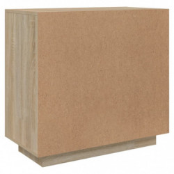 Sideboard Sonoma-Eiche 80x40x75 cm Holzwerkstoff