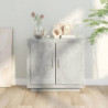 Sideboard Betongrau 80x40x75 cm Holzwerkstoff