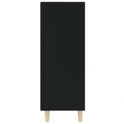 Sideboard Schwarz 69,5x32,5x90 cm Holzwerkstoff