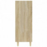 Sideboard Sonoma-Eiche 69,5x32,5x90 cm Holzwerkstoff
