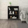 Sideboard Schwarz 69,5x32,5x90 cm Holzwerkstoff