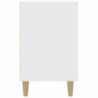Sideboard Weiß 100x36x60 cm Holzwerkstoff