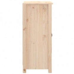 Sideboard 40x35x80 cm Massivholz Kiefer