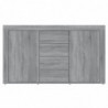 Sideboard Grau Sonoma 120x36x69 cm Holzwerkstoff