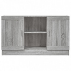 Sideboard Grau Sonoma 120x30,5x70 cm Holzwerkstoff