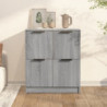 Sideboard Grau Sonoma 60x30x70 cm Holzwerkstoff