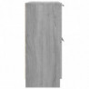 Sideboard Grau Sonoma 60x30x70 cm Holzwerkstoff