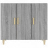 Sideboard Grau Sonoma 90x34x80 cm Holzwerkstoff