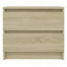 Nachttisch Sonoma-Eiche 50x39x43,5 cm Holzwerkstoff