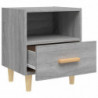 Nachttisch Grau Sonoma 40x35x47 cm