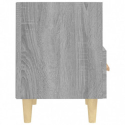 Nachttisch Grau Sonoma 40x35x47 cm