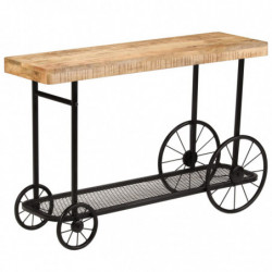 Konsolentisch Mangoholz Massiv 115 x 36 x 76 cm