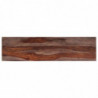 Konsolentisch Grau 120×30×76 cm Massivholz