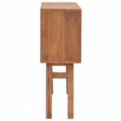 Konsolentisch 80x30x80 cm Teak Massivholz