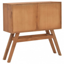 Konsolentisch 80x30x80 cm Teak Massivholz