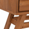 Konsolentisch 80x30x80 cm Teak Massivholz