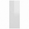 Konsolentisch Hochglanz-Weiß 105x30x80 cm Holzwerkstoff