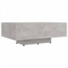 Couchtisch Betongrau 85x55x31 cm Holzwerkstoff