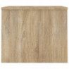 Couchtisch Sonoma-Eiche 80x50,5x41,5 cm Holzwerkstoff