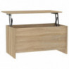 Couchtisch Sonoma-Eiche 102x55,5x52,5 cm Holzwerkstoff