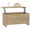 Couchtisch Sonoma-Eiche 102x55,5x52,5 cm Holzwerkstoff