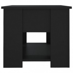 Couchtisch Schwarz 79x49x41 cm Holzwerkstoff