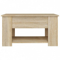 Couchtisch Sonoma-Eiche 79x49x41 cm Holzwerkstoff