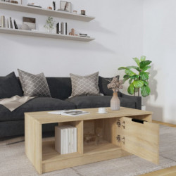 Couchtisch Sonoma-Eiche 102x50x36 cm Holzwerkstoff