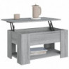 Couchtisch Grau Sonoma 79x49x41 cm Holzwerkstoff