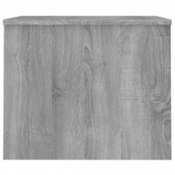 Couchtisch Grau Sonoma 80x50,5x41,5 cm Holzwerkstoff