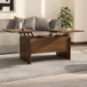 Couchtisch Braun Eichen-Optik 80x50x42,5 cm Holzwerkstoff