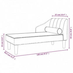 Schlafsofa 2-Sitzer Dunkelgrau Samt