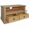 TV-Schrank Mexiko-Stil Kiefernholz 91x43x56 cm