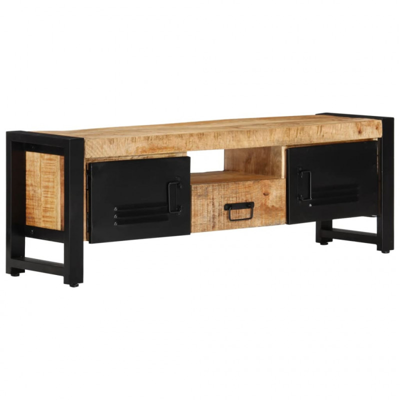 TV-Schrank 120x30x40 cm Massivholz Mango