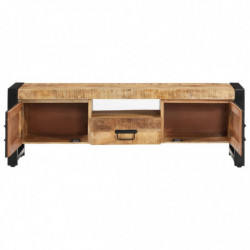 TV-Schrank 120x30x40 cm Massivholz Mango