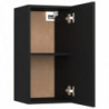 TV-Schrank Schwarz 30,5x30x60 cm Holzwerkstoff