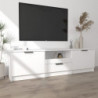 TV-Schrank Weiß 140x35x40 cm Holzwerkstoff