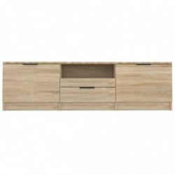 TV-Schrank Sonoma-Eiche 140x35x40 cm Holzwerkstoff