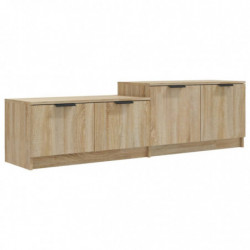 TV-Schrank Sonoma-Eiche 158,5x36x45 cm Holzwerkstoff