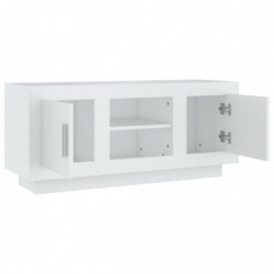 TV-Schrank Weiß 102x35x45 cm Holzwerkstoff