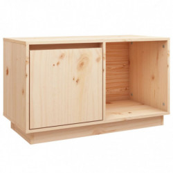 TV-Schrank 74x35x44 cm Massivholz Kiefer