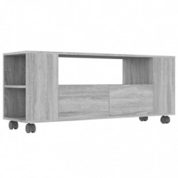 TV-Schrank Grau Sonoma 120x35x43 cm Holzwerkstoff