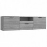 TV-Schrank Grau Sonoma 140x35x40 cm Holzwerkstoff